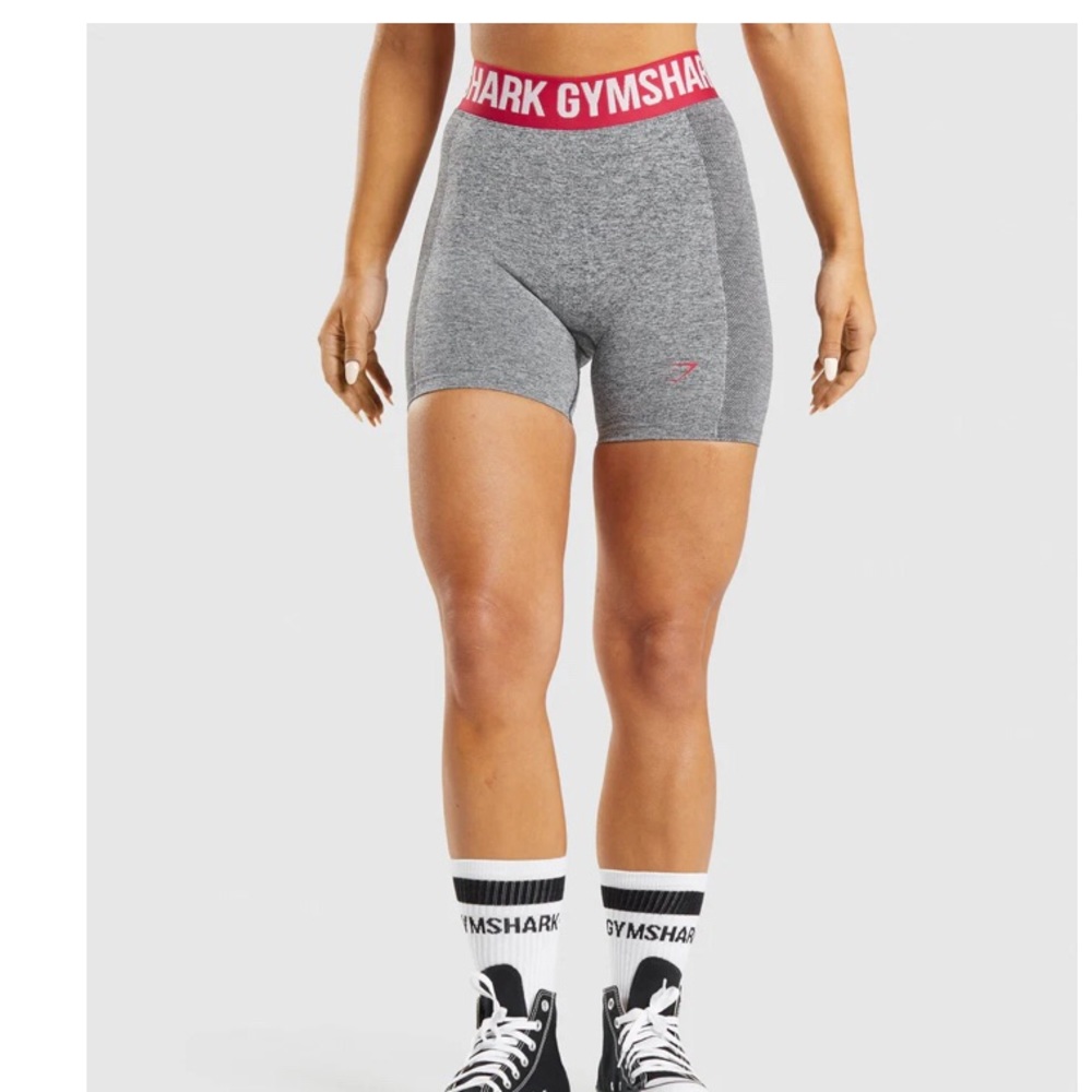 Gymshark Charcoal Marl Flex Shorts Women’s Mediums